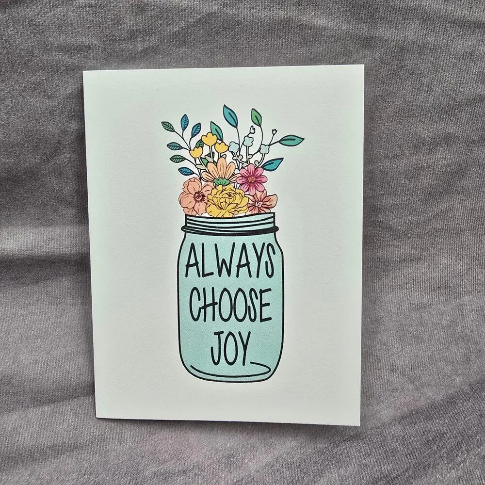 Always Choose Love Greeting‎ Card Gift Handmade 4x6 Blank Inside